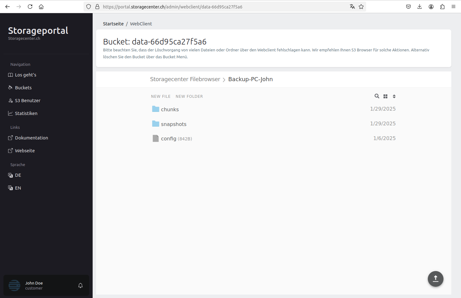 Flexibler Zugriff über Webbrowser